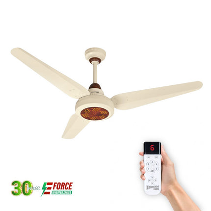 Khurshid Fans MAJESTY 30W Inverter Ceiling Fan (E-Force Series)