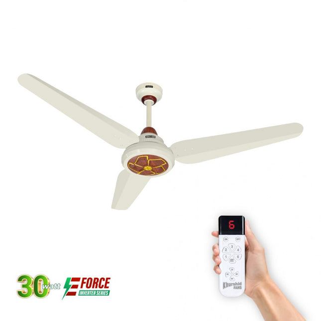 Khurshid Fans NITRO 30W Inverter Ceiling Fan (E-Force Series)