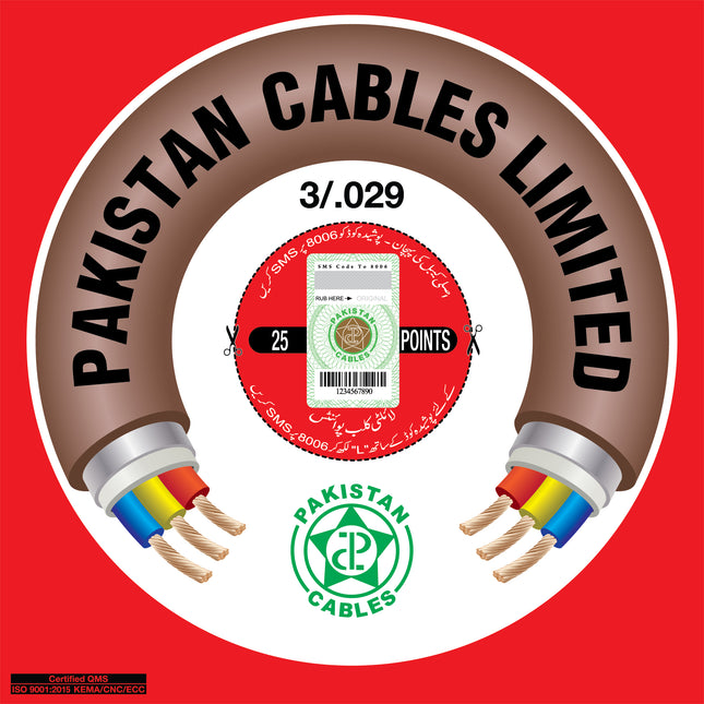 Pakistan Cable 3/.029 single core stranded - Price in Pakistan