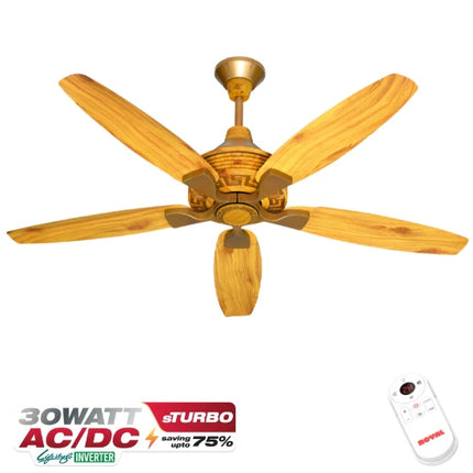 Royal Fans MONARCH model 5-Blade AC/DC Ceiling Fan - Price in Pakistan