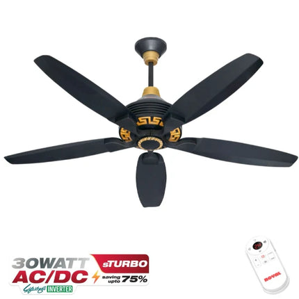 Royal Fans MONARCH model 5-Blade AC/DC Ceiling Fan - Price in Pakistan