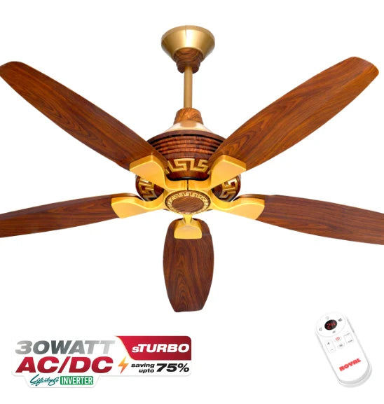 Royal Fans MONARCH model 5-Blade AC/DC Ceiling Fan - Price in Pakistan
