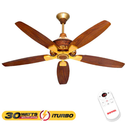 Royal Fans MONARCH 5-Blade 30 Watt Inverter Ceiling Fan - Price in Pakistan